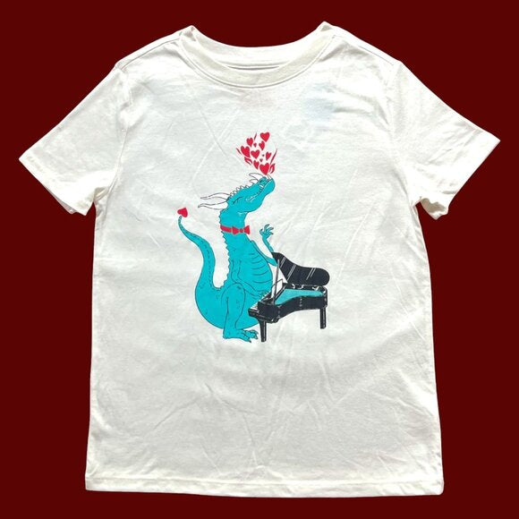 Cat & Jack - Camiseta gráfica de manga corta para niño - Beige - Talla XL (14)