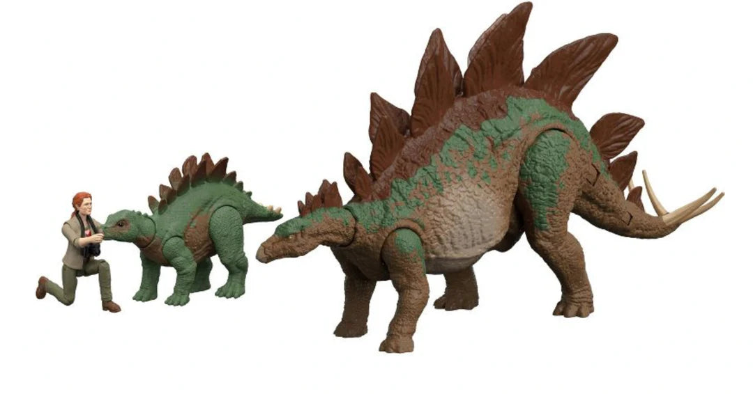 MUNDO JURÁSICO
JURASSIC WORLD LEGACY COLLECTION DR. SARAH HARDING Y STEGOSAURUS FIGURE PACK