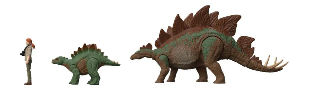 MUNDO JURÁSICO
JURASSIC WORLD LEGACY COLLECTION DR. SARAH HARDING Y STEGOSAURUS FIGURE PACK