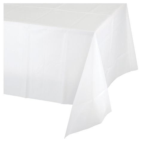 Mantel de plástico blanco - Spritz™