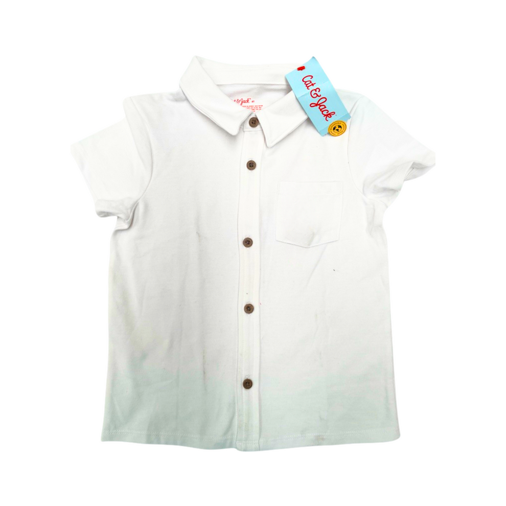 Camisa de manga corta -CAT & JACK -para niño, Talla 2T