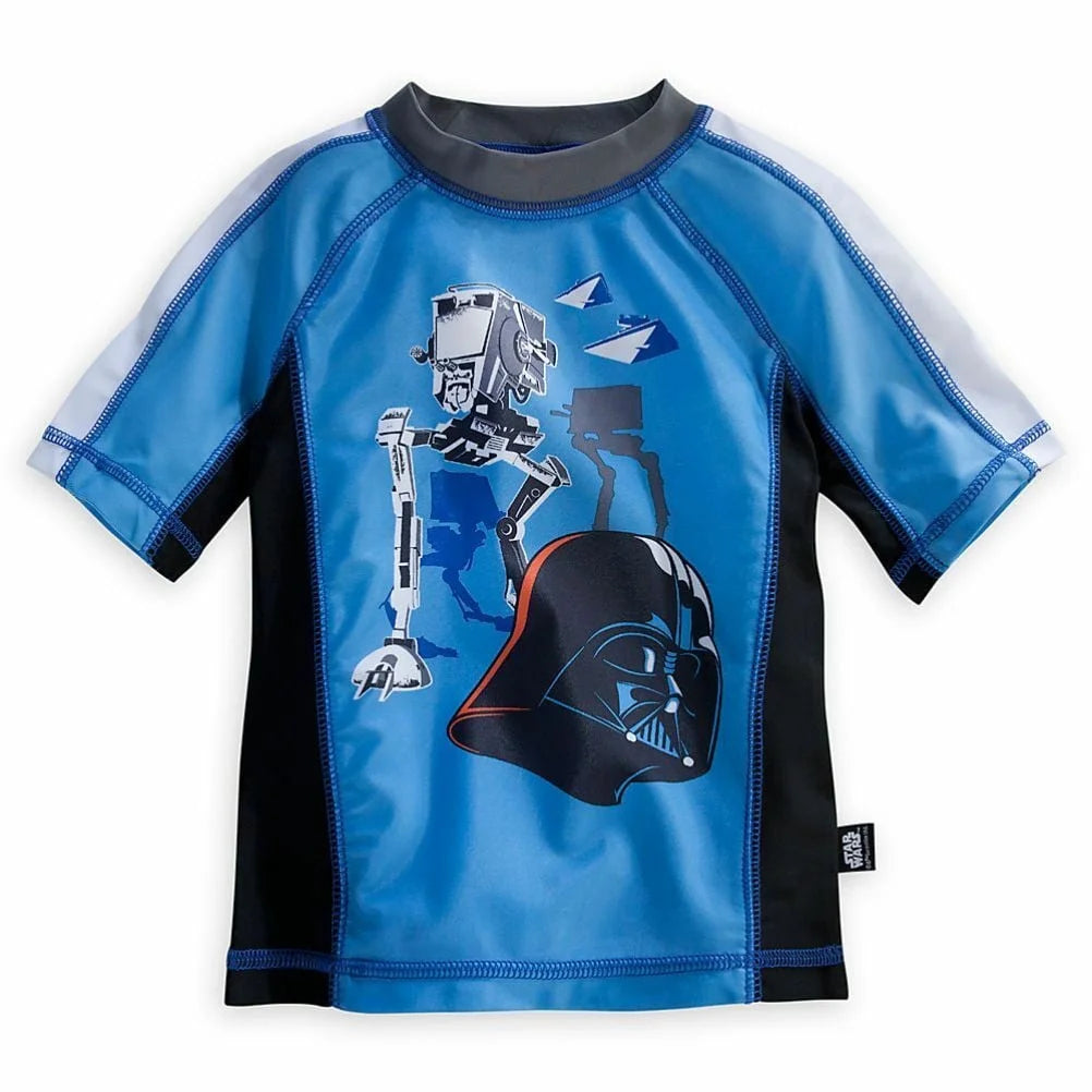 Star Wars Darth Vader Camisa de Baño con Protección contra Erupciones Talla 5/6