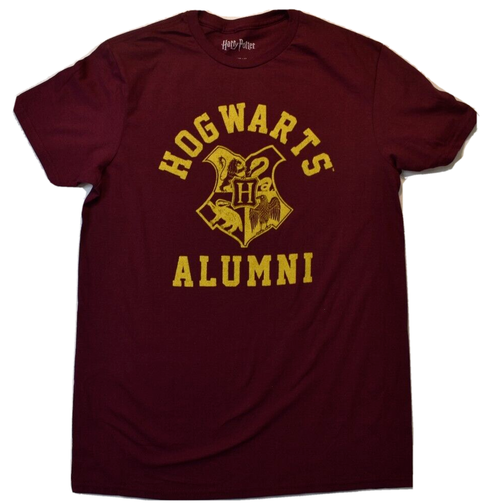 Playera Hogwarts alumni - talla XL