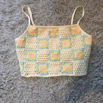 Blusa crop top croché - wild fable - talla 2X