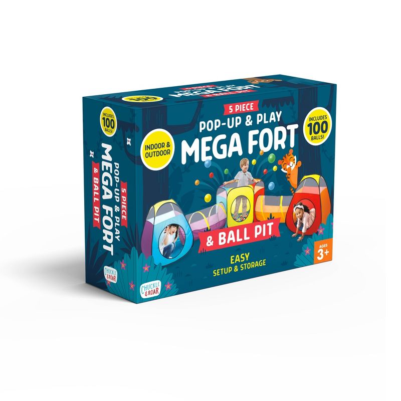 Chuckle & Roar Mega Fort y Ball Pit