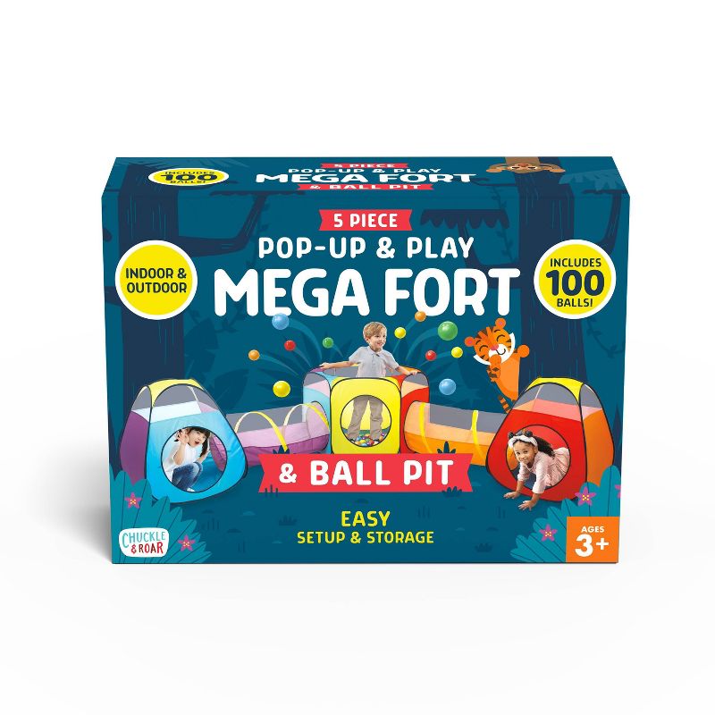Chuckle & Roar Mega Fort y Ball Pit