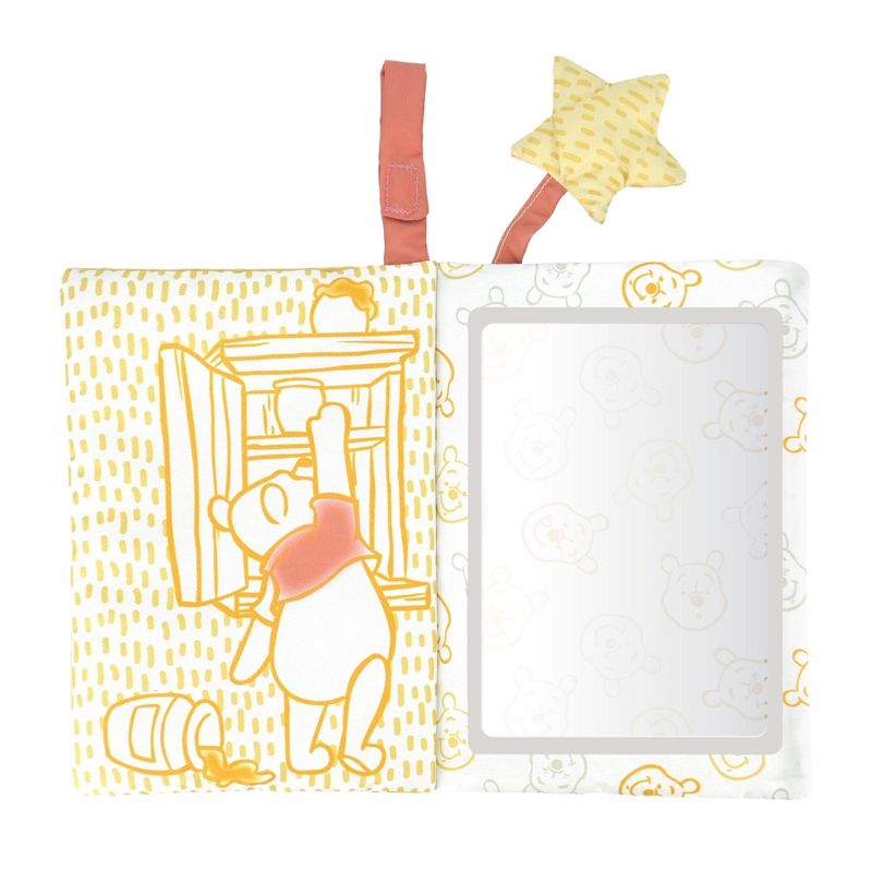Álbum de fotos suave de Disney Baby, juguete de aprendizaje para bebés y niños pequeños - Winnie the Pooh
