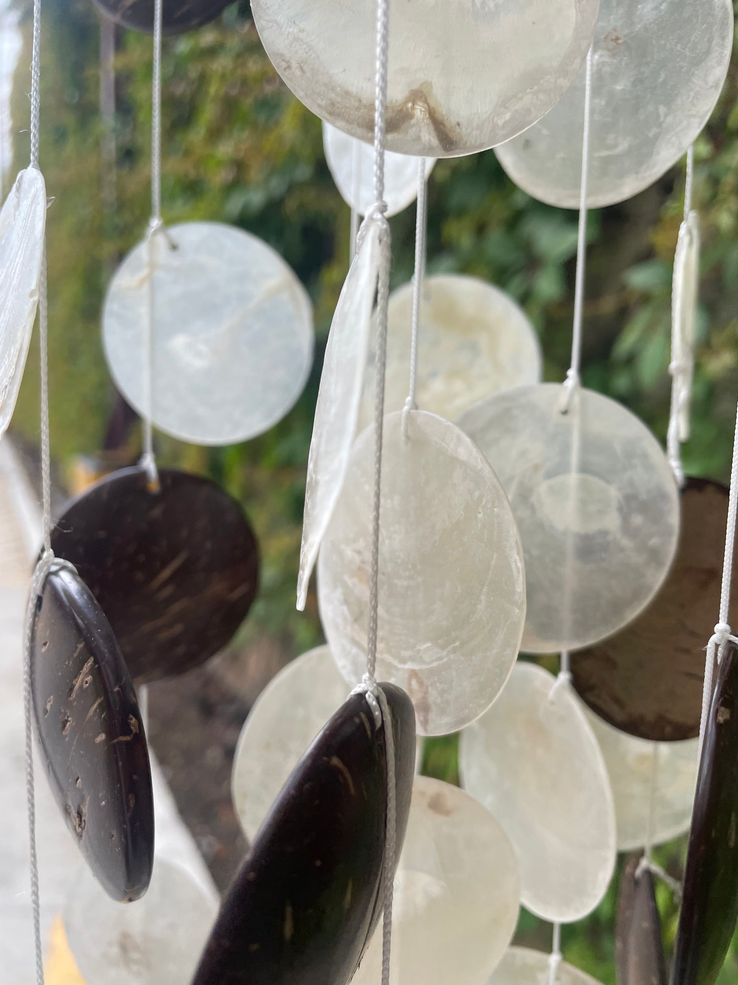 Campanillas de viento de madera para exteriores, decoración perfecta para tu propio patio, porche, jardín o patio trasero
