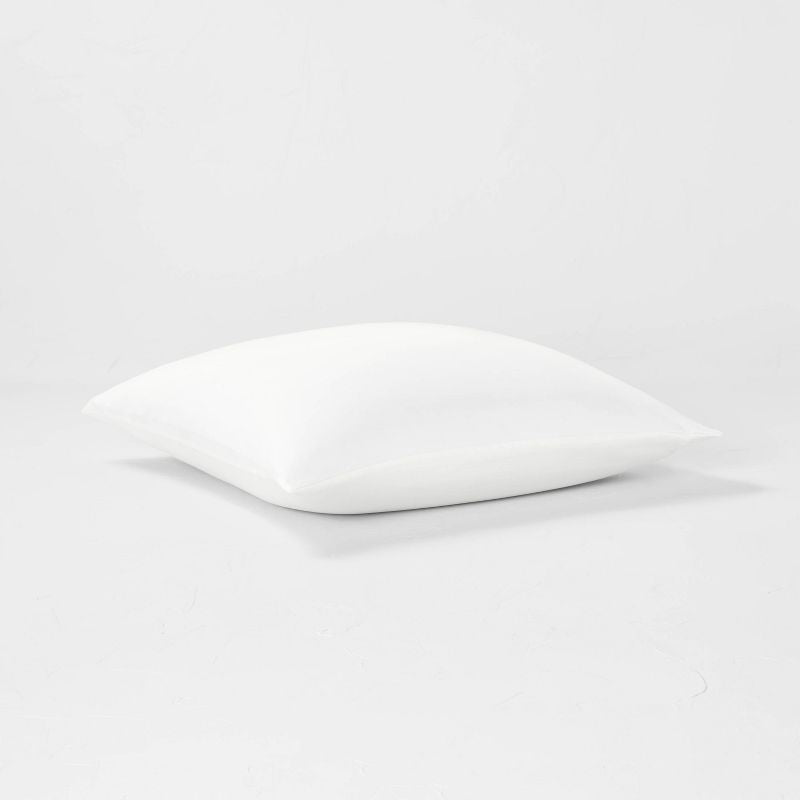 Lyocell Cotton Blend Comforter Sham - Casaluna™ Dimensiones (en general): 26 pulgadas (L), 26 pulgadas (W)