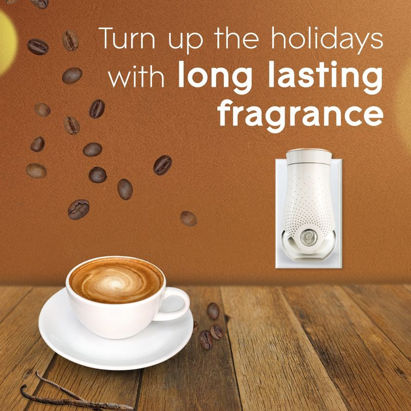 Glade PlugIns Scented Oil Air Freshener - Cozy Vanilla Cappuccino Refill - 1.34oz/2pk