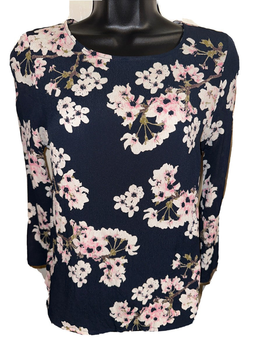 Blusa Top Vero Moda Floral Para Mujer Manga Larga - talla XL
