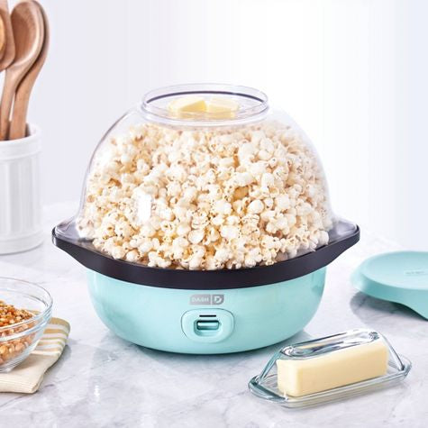Poporopera -Dash 6qt SmartStore Stirring Popcorn Maker - Aqua