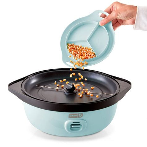 Poporopera -Dash 6qt SmartStore Stirring Popcorn Maker - Aqua