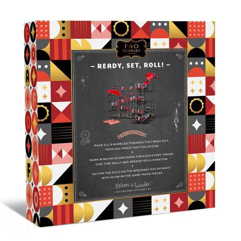 Juego de carreras de gravedad FAO Schwarz Marble Speedway