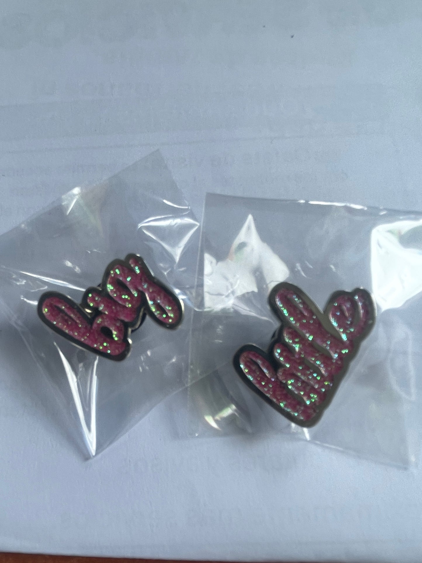 2 piezas de regalos de hermandad de hermandad de mujeres grandes y pequeñas broches, regalos de agradecimiento para Big Alpha Phi para ir a la universidad, regalos