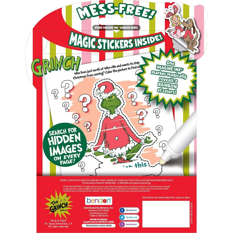 El Grinch libro de calcomanías magicas