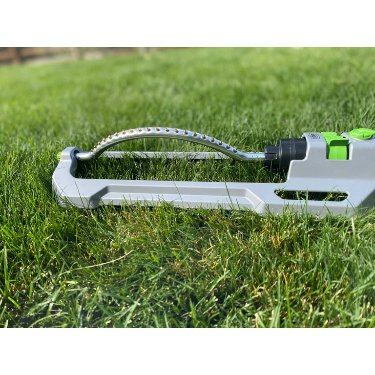 Expert Garden 4,000 Sq. Pie. Aspersor oscilante de metal Aspersor ajustable