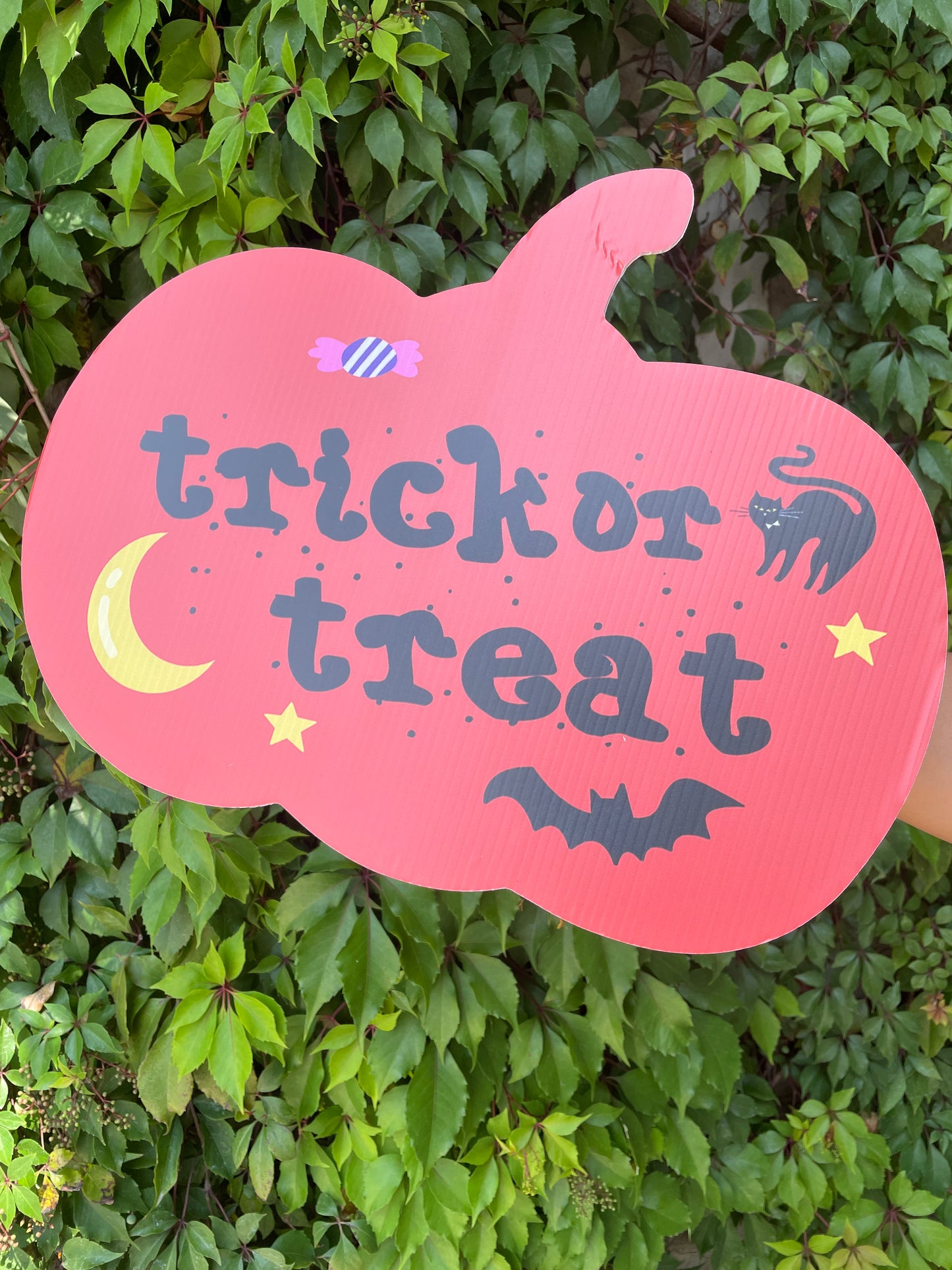 Set de decoración Halloween- corrugados- 8 pcs