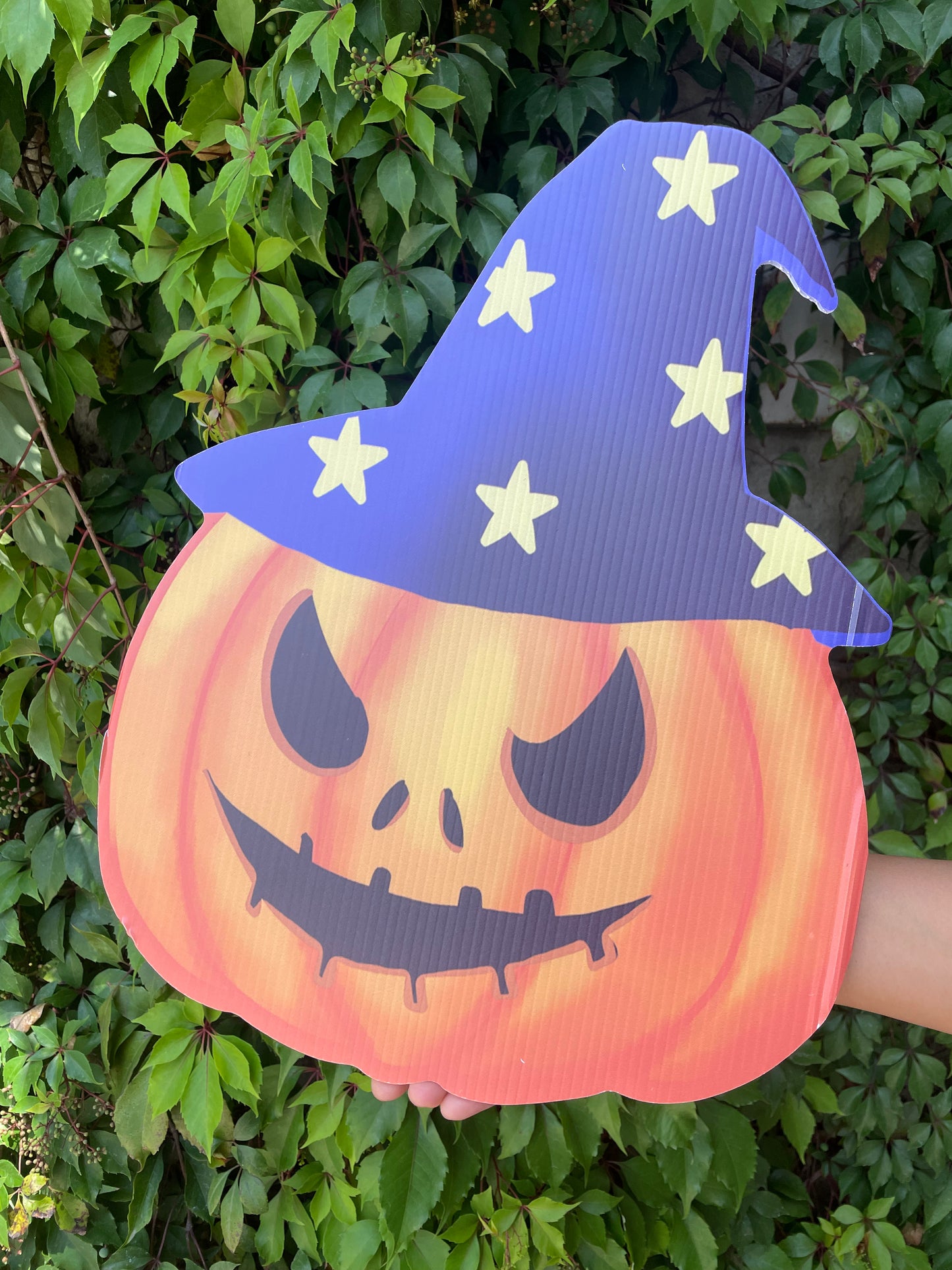 Set de decoración Halloween- corrugados- 8 pcs
