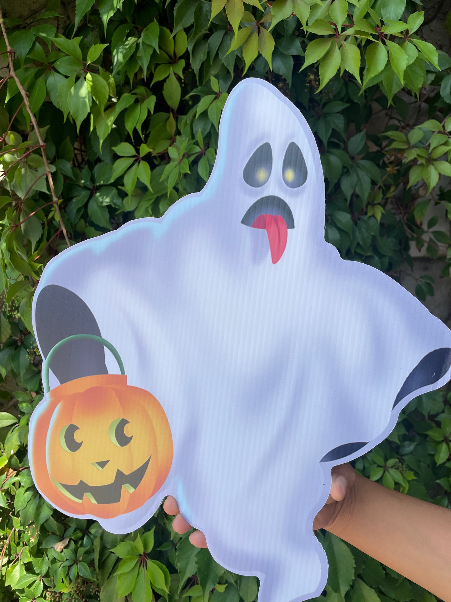 Set de decoración Halloween- corrugados- 8 pcs