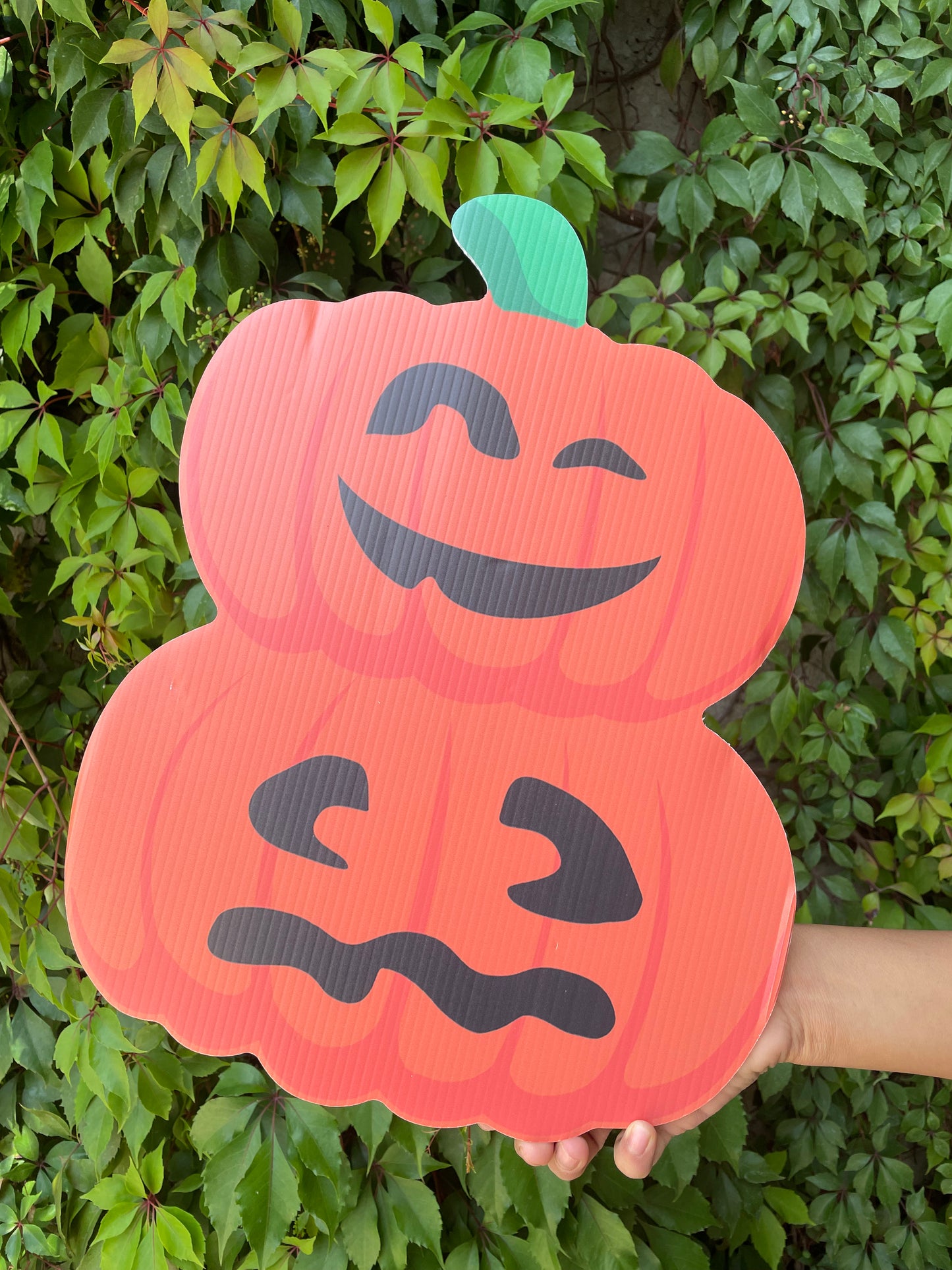 Set de decoración Halloween- corrugados- 8 pcs