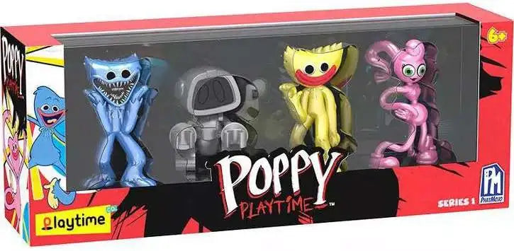 Juego de coleccionista de minifiguras Poppy Playtime (Serie 1) con licencia oficial