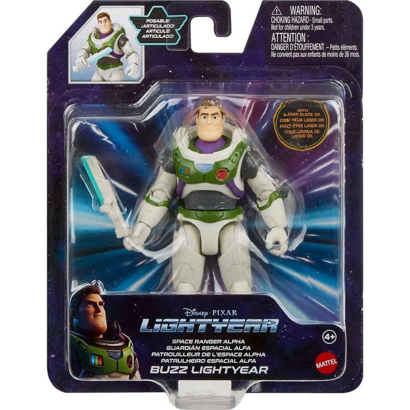 Figura de acción de Disney Pixar Lightyear Space Ranger Alpha Buzz Lightyear