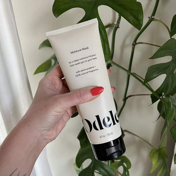 Mascarilla hidratante para el cabello Odele para cabello seco y dañado - 8 fl oz