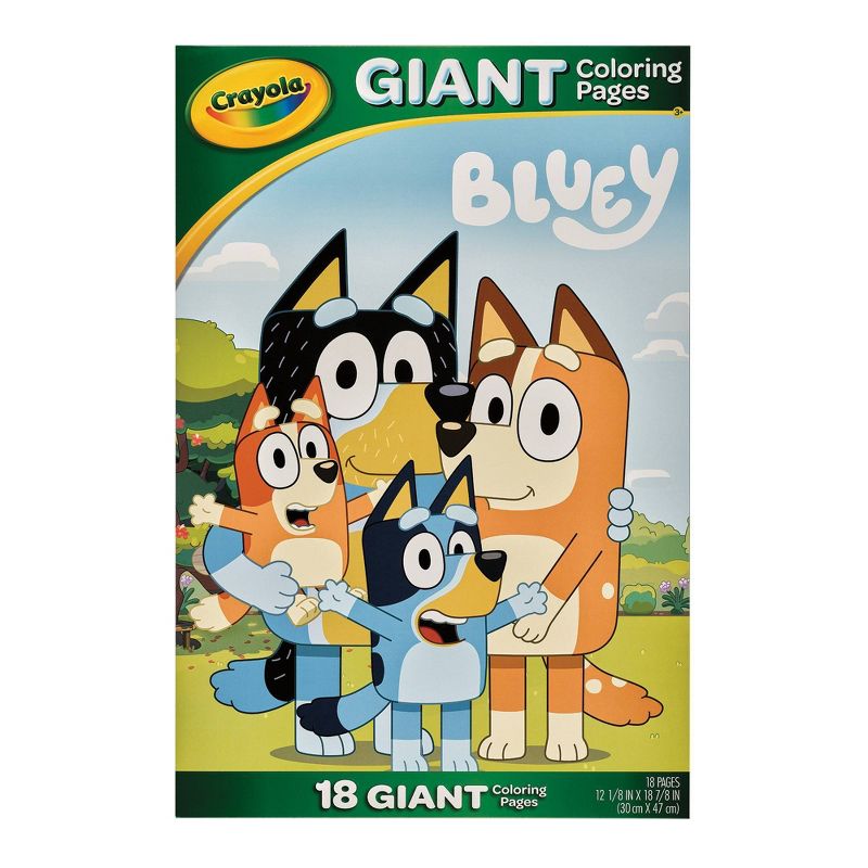 Dibujos para colorear de Crayola Giant - Bluey