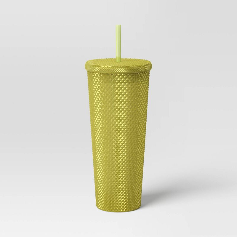 Vaso de plástico de 24 oz con pajilla - Opalhouse™