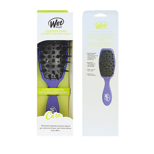 Cepillo para cabello húmedo púrpura cuidado personalizado tratamiento definitivo AquaVent cepillo para cabello