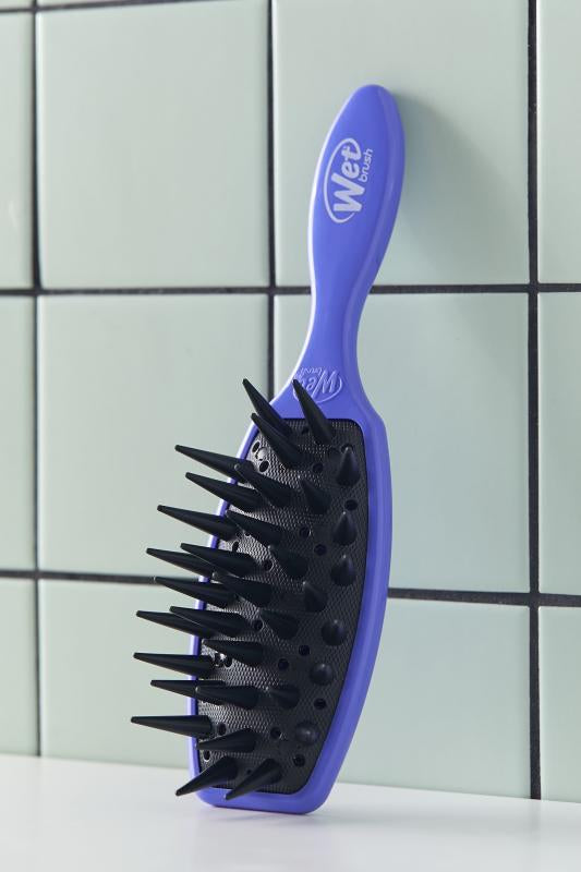 Cepillo para cabello húmedo púrpura cuidado personalizado tratamiento definitivo AquaVent cepillo para cabello