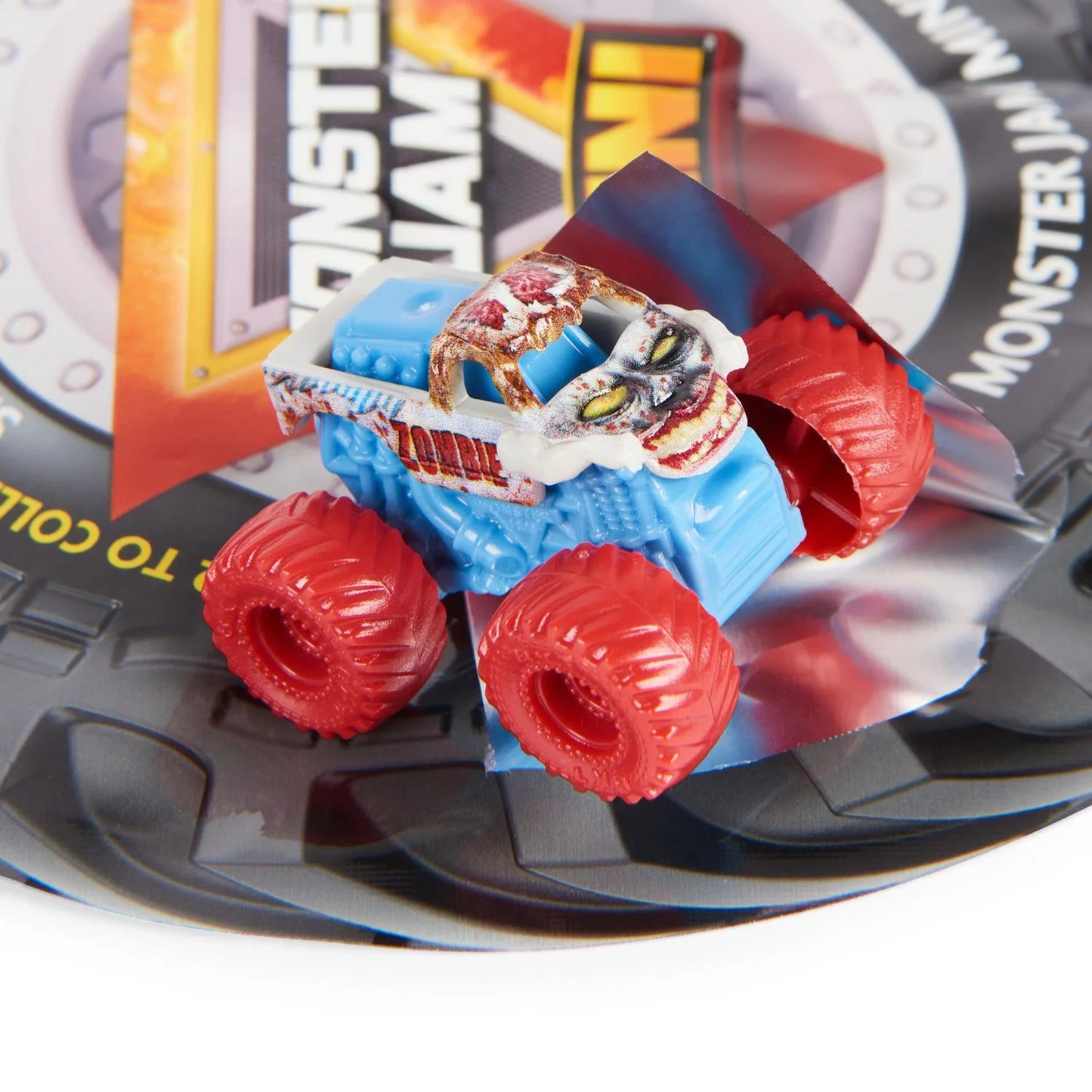 Monster Jam, Mini Mystery Collectorable Monster Truck oficial (los estilos pueden variar), escala 1:87