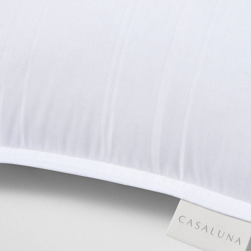 Almohada de cama de pluma firme - Casaluna