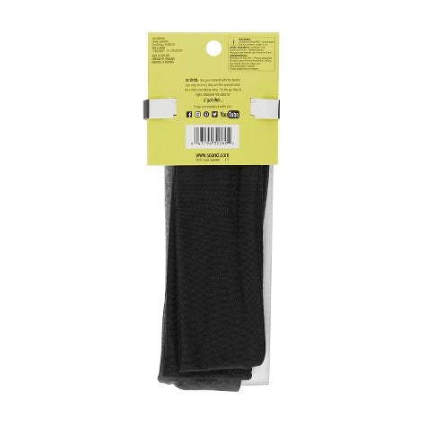 Diademas de tela elástica Scünci sin daño - Neutral - Todo el cabello - 5pcs
