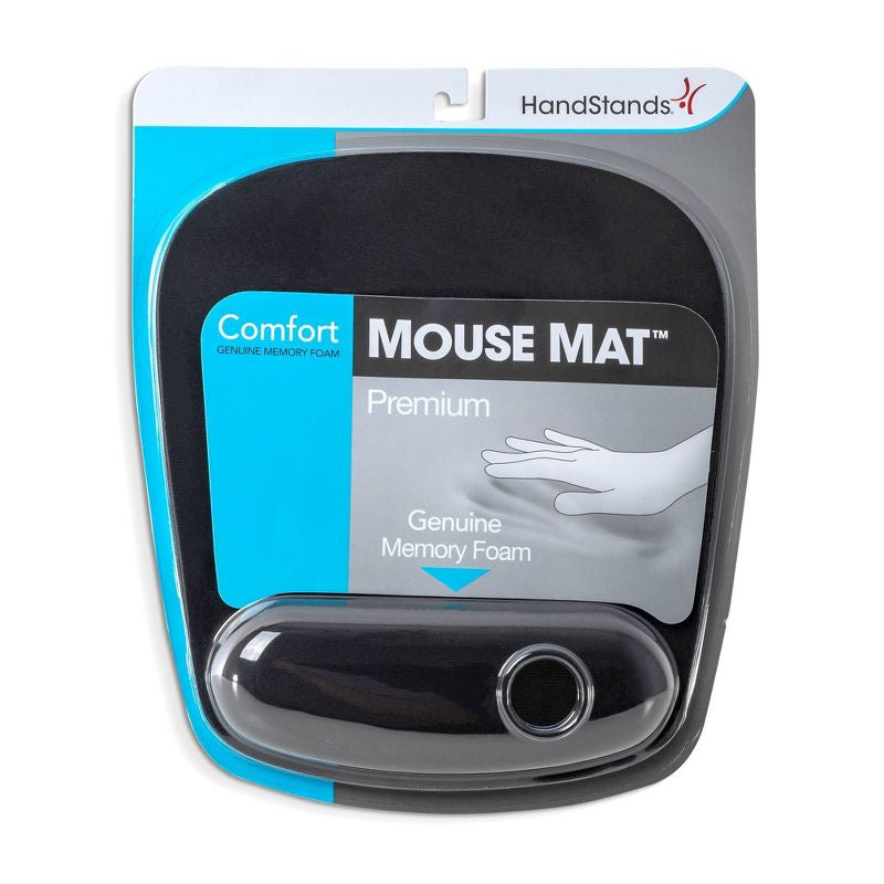 Soportes de mano Alfombrilla de ratón de espuma con memoria con reposamuñecas- mouse pad