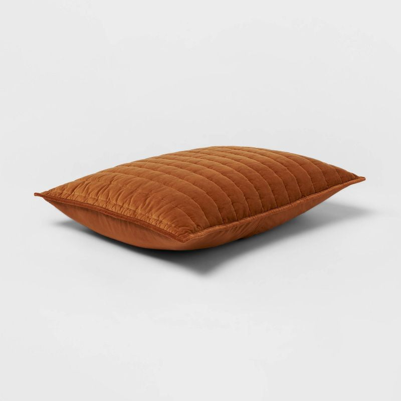 Sobrefundas Channel Stitch Velvet Quilt Sham - Threshold™