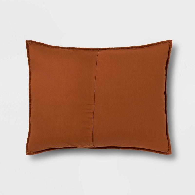 Sobrefundas Channel Stitch Velvet Quilt Sham - Threshold™