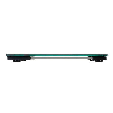 Escala de análisis corporal clara con acentos negros - Weight Watchers- conair