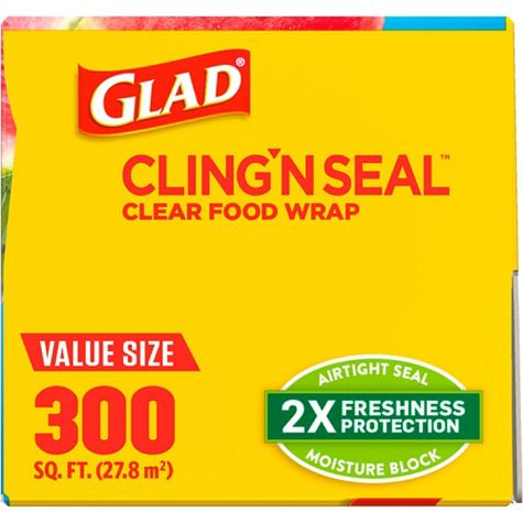 Glad Cling Wrap - 300 pies cuadrados