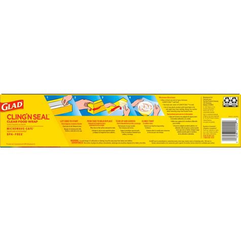 Glad Cling Wrap - 300 pies cuadrados