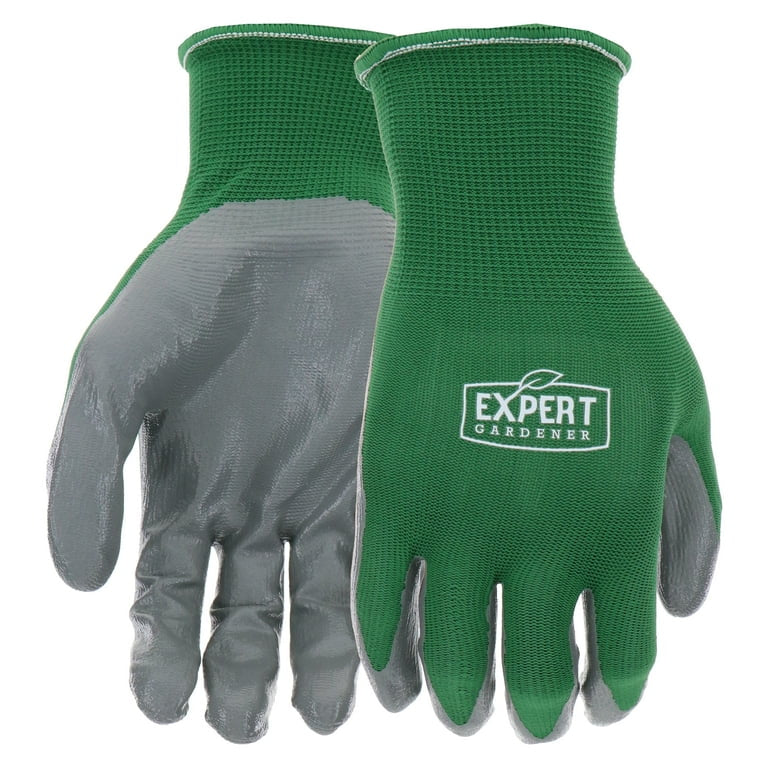 Guantes de jardín de nitrilo de 5 pares de Expert Gardener,