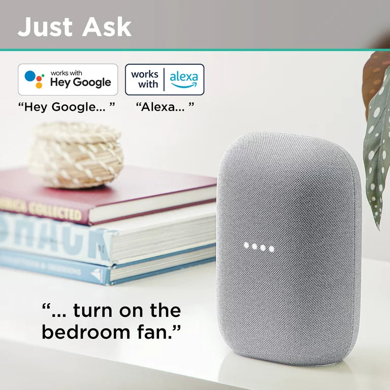 iHome Smart Plug funciona con Alexa y Google Home, control de aplicaciones, 10 amperios - (paquete de 2 dispositivos ) Blanco