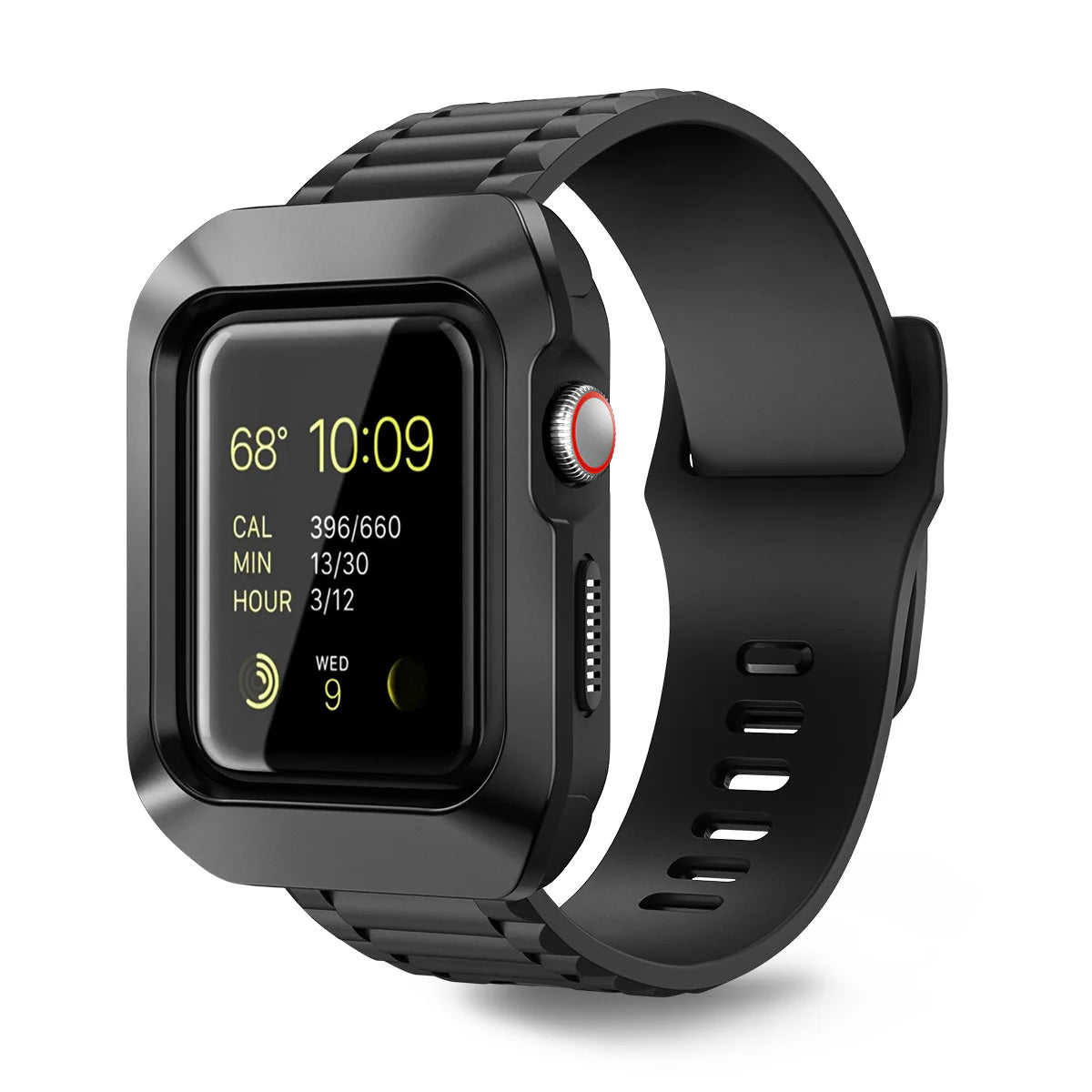 Funda Dexnor para Apple Watch 44 mm Series 6/SE/5/4 negro