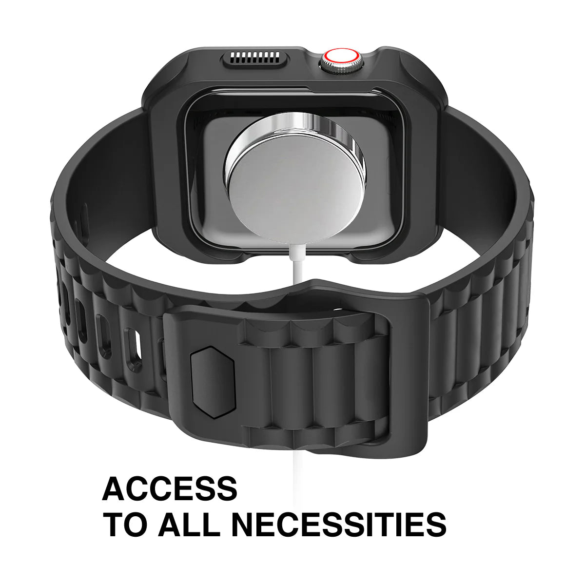 Funda Dexnor para Apple Watch 44 mm Series 6/SE/5/4 negro