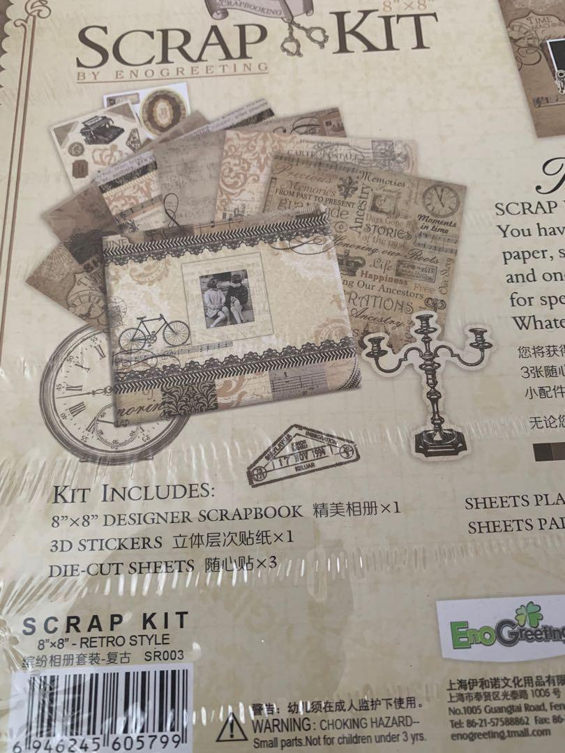 Scrap Kit 8”x8”
