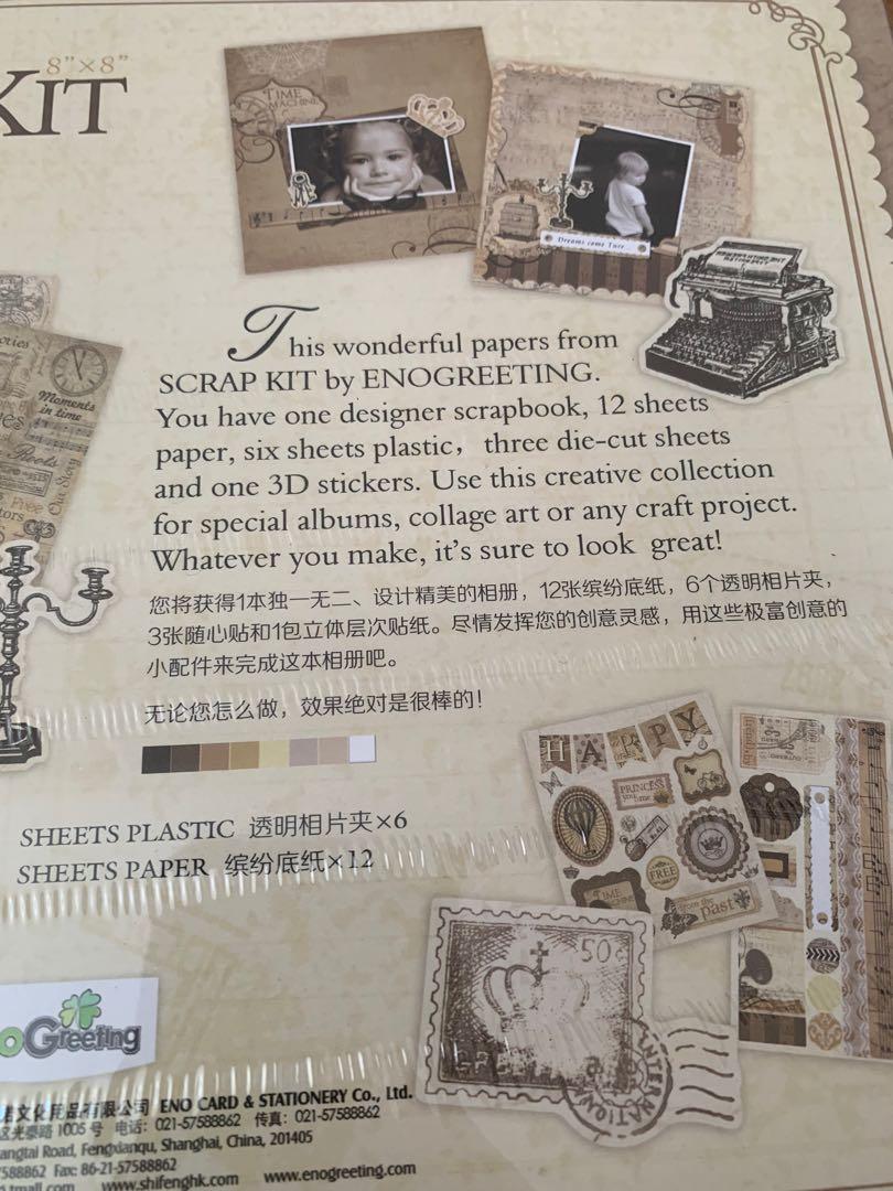 Scrap Kit 8”x8”