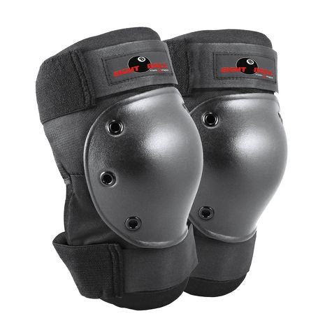Juego de Rodilleras y muñequeras Eight Ball' 14+ para niños 3pk - Negro