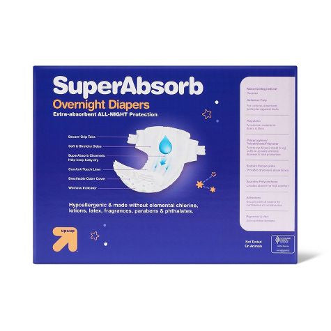 Paquete de pañales desechables para la noche - Up&up™