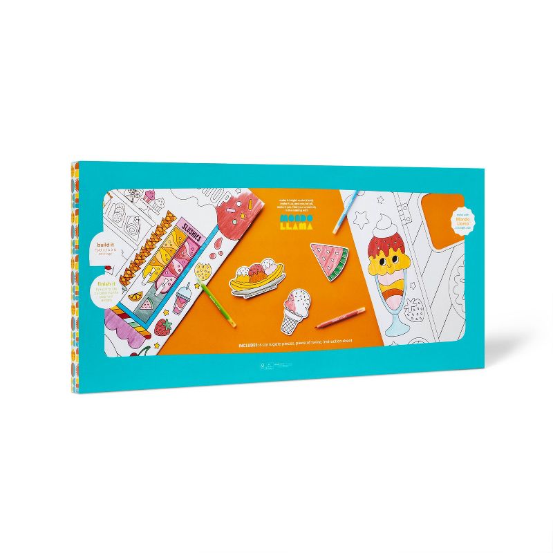 Crea tu propio kit de arte de bricolaje para camión de helados -Mondo Llama™